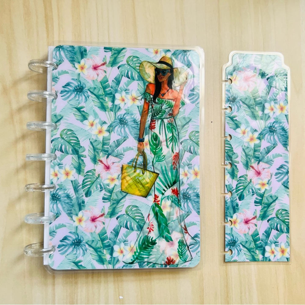 Happy planner mini size tropical girl be authentic pineapple weekly layout